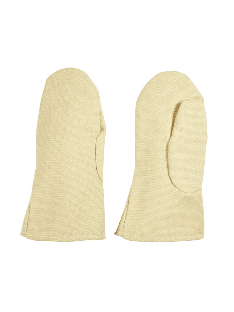 Kevlar mittens for thermal hand protection
