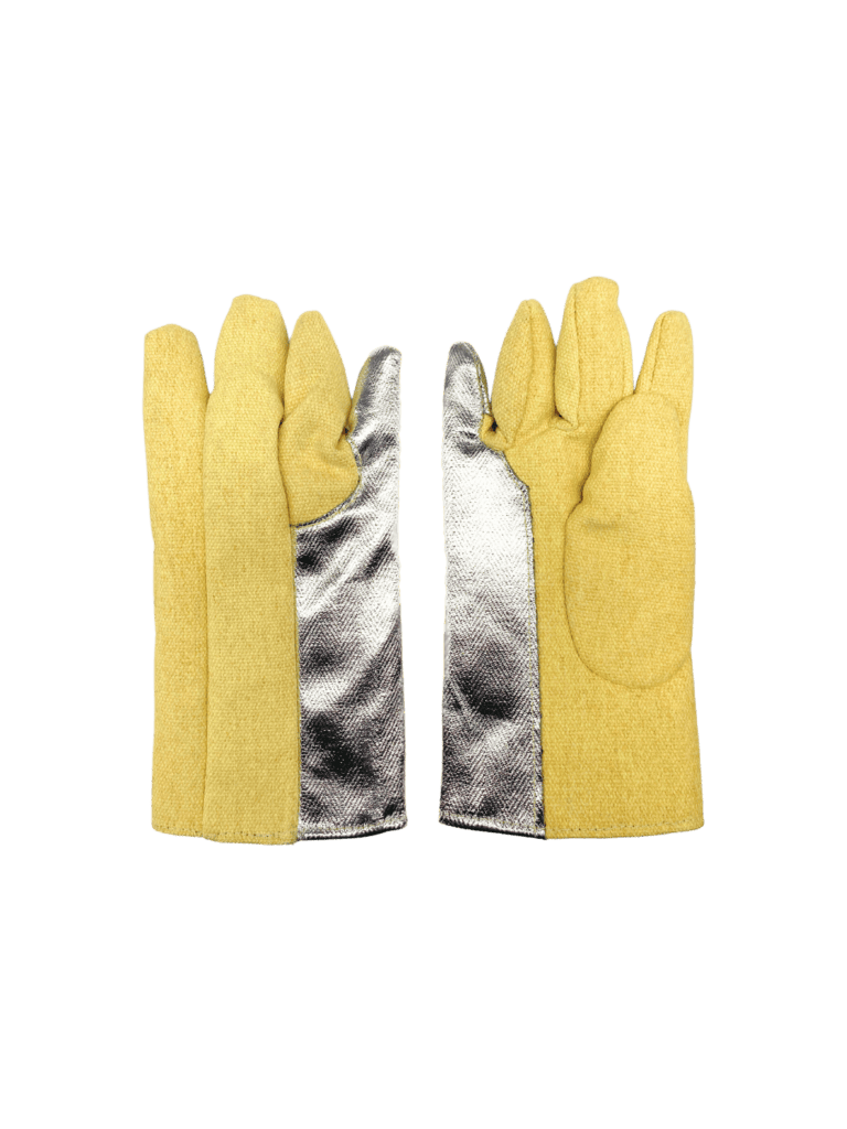 Kevlar and Kevlar/Carbon aluminized gloves