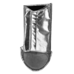 Aluminized KEVLAR/Carbon gaiters, thermal foot protection