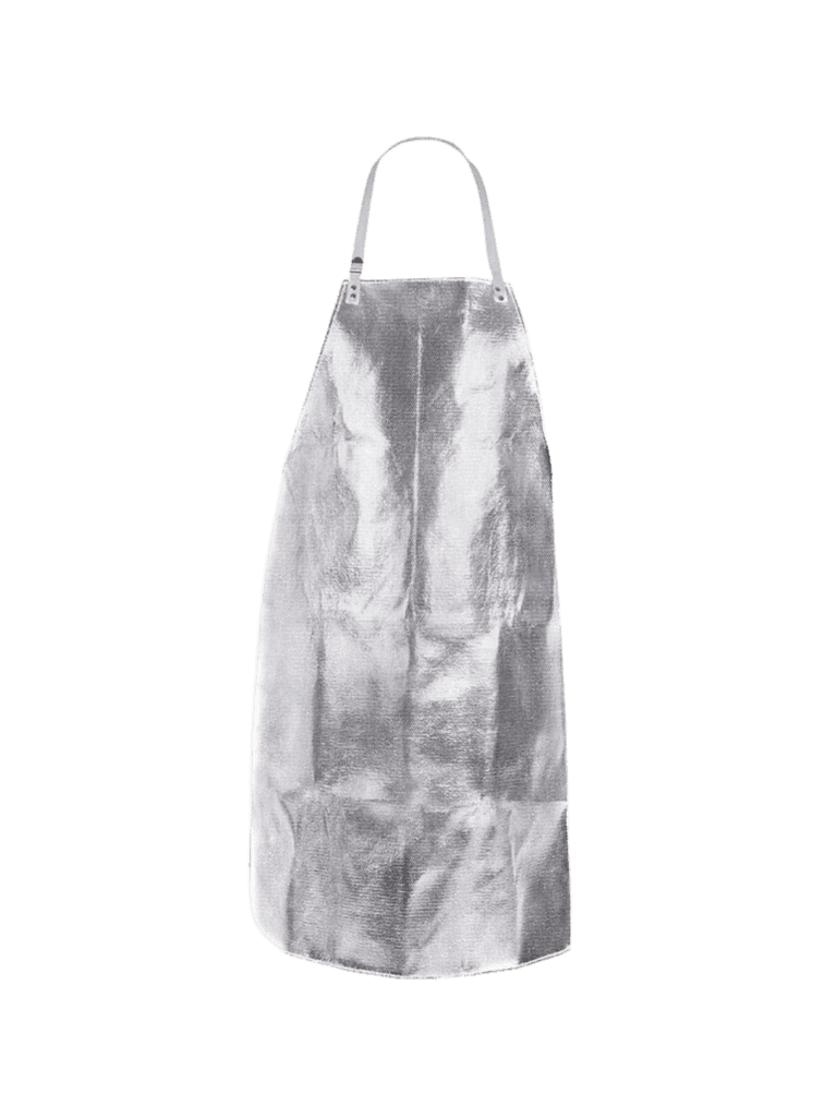Aluminized KEVLAR/Carbon apron for thermal protection
