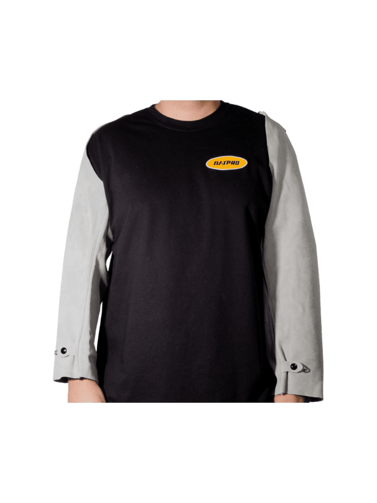 Leather sleeves for welding protection